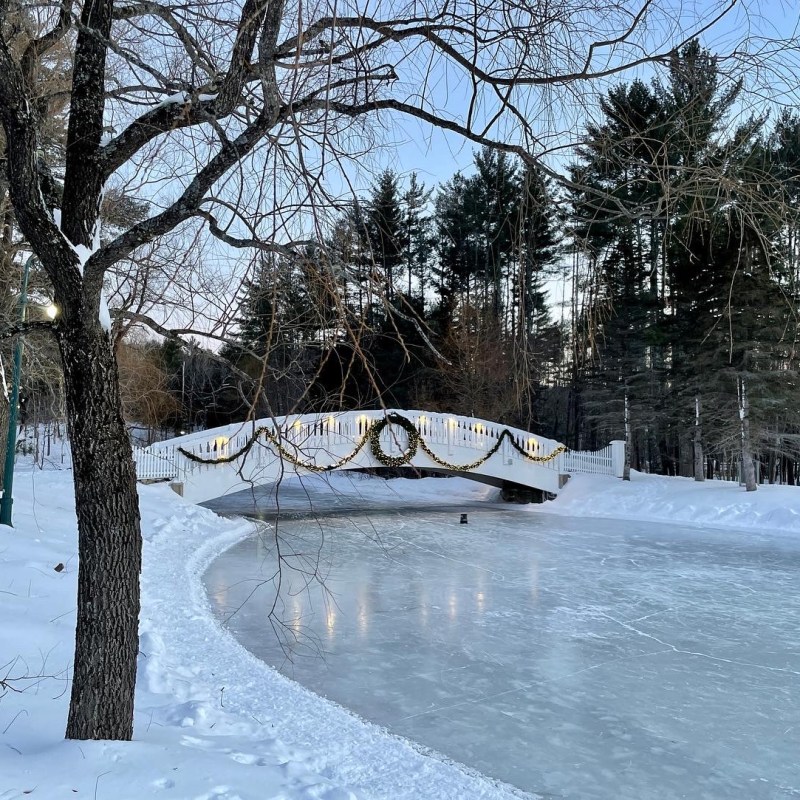 A Whimsical Wintry Night: Skating On Emerald&nbsp;Lake